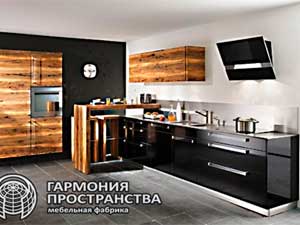 черная кухня модерн