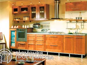 Кухонный гарнитур Кантри массив