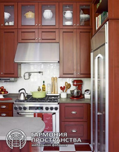 Размер навесных шкафов до потолка-Ещё одна возможность максимально использовать пространство маленькой кухни.