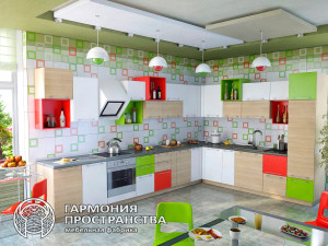 Кухонный гарнитур «Итали» в стиле Модерн